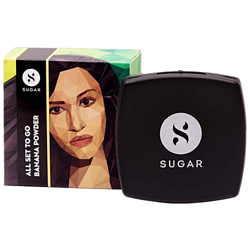 Sugar Cosmetics All Set To Go Banana Powder, 7 g  