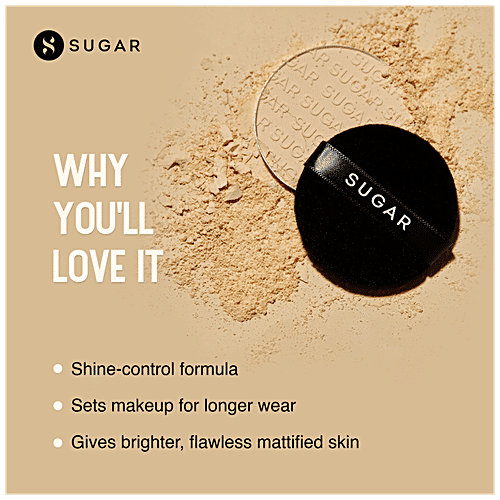 Sugar Cosmetics All Set To Go Banana Powder, 7 g  