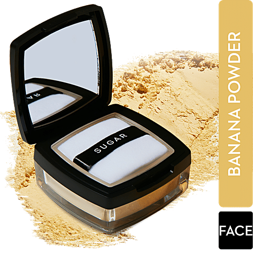 Sugar Cosmetics All Set To Go Banana Powder, 7 g  