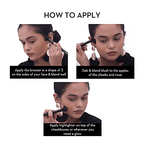 Sugar Cosmetics Contour De Force Face Palette - Light-Weight, Highly Pigmented, Long Lasting, 12.5 g 02 Vivid Victory