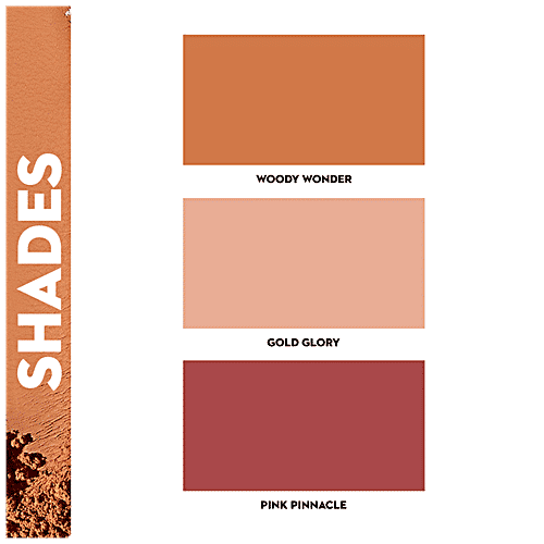 Sugar Cosmetics Contour De Force Face Palette - Light-Weight, Highly Pigmented, Long Lasting, 12.5 g 02 Vivid Victory