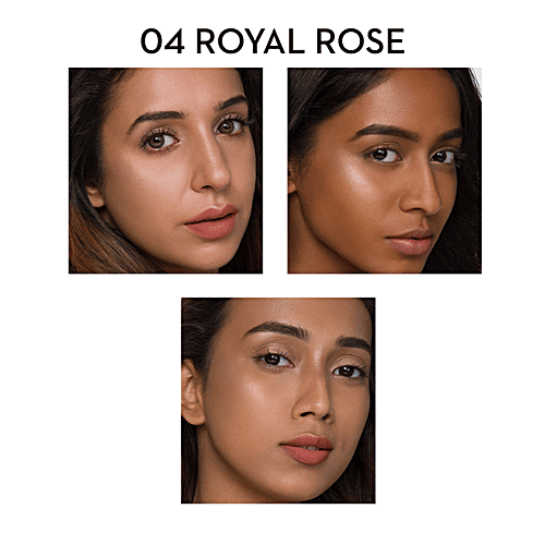 Sugar Cosmetics Contour De Force Mini Highlighter - Rosey Taupe, Highly Pigmented, Long Lasting, 4 g 04 Royal Rose 