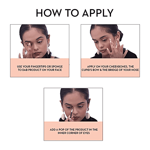 Sugar Cosmetics Contour De Force Mini Highlighter - Rosey Taupe, Highly Pigmented, Long Lasting, 4 g 04 Royal Rose 