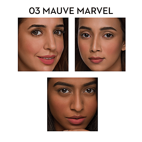 Sugar Cosmetics Contour De Force Mini Blush - Highly Pigmented, Long Lasting, 4 g 03 Mauve Marvel/Plum 