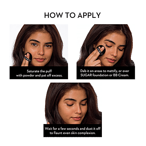 Buy SUGAR Cosmetics Powder Play Banana Compact Creates Smooth Base