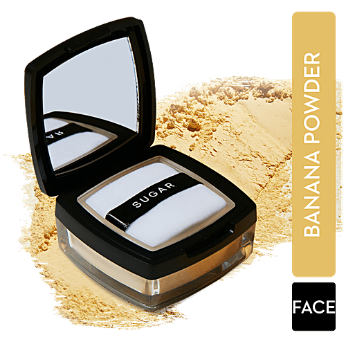 Buy SUGAR Cosmetics Powder Play Banana Compact Creates Smooth Base