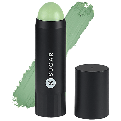 Sugar Cosmetics Face Fwd Corrector Stick - Green, Suits All Skin Tones, 9 g 03 Jade Jockey 