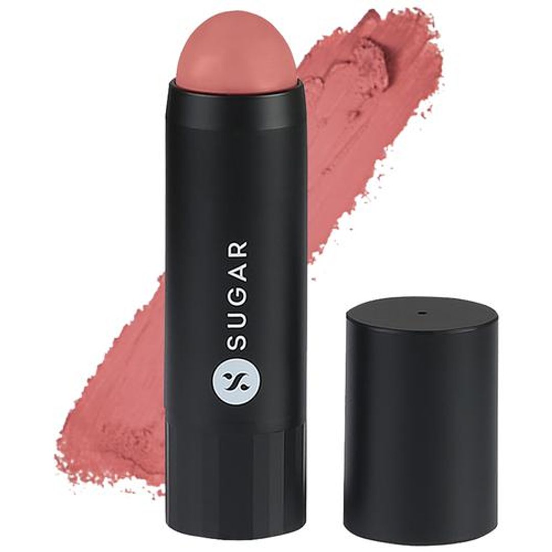 SUGAR Cosmetics Face Fwd Blush Stick - Flawless Matte Finish, 7 g 02 Pink Prime, Rose Pink