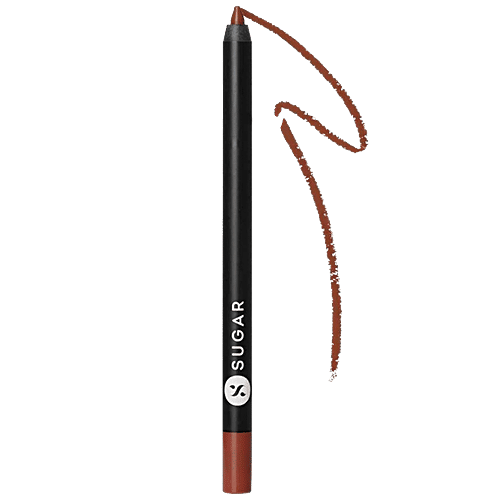 Sugar Cosmetics Lipping On The Edge Lip Liner - Smear-proof, Water-resistant, 1.2 g 01 Taffeta Terracotta