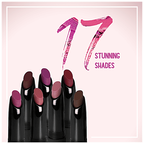 Sugar Cosmetics Matte Attack Transferproof Lipstick - Dark Berry, Highly Pigmented, Long Lasting, 2 g 03 The Grandberries 