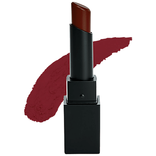Sugar Cosmetics Nothing Else Matter Longwear Lipstick - Burgundy, Red Berry, Highly Pigmented, Long Lasting, 3.5 g 16 Cloud Wine