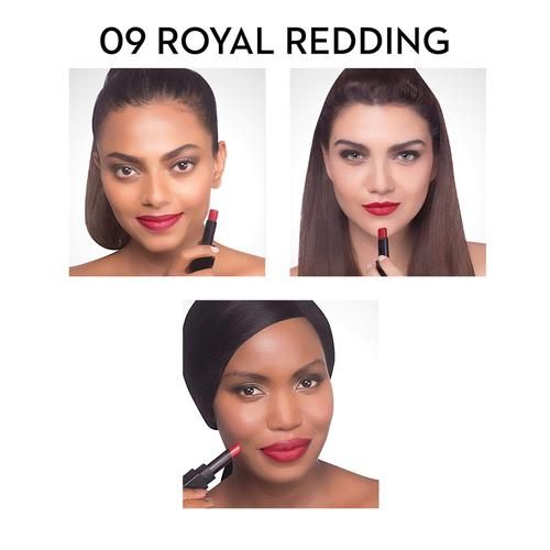 SUGAR Cosmetics Nothing Else Matter Longwear Lipstick - Dark Red, Highly Pigmented, Long Lasting, 3.5 g 09 Royal Redding 