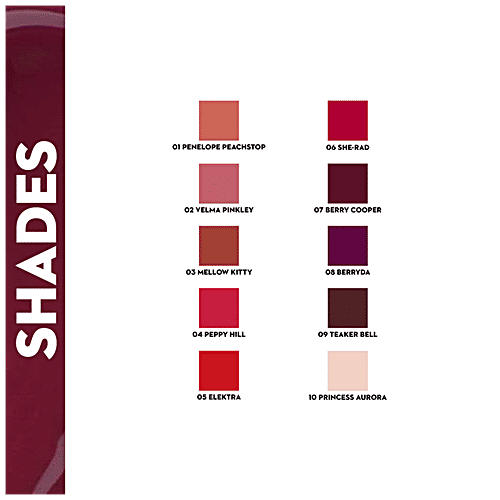 Sugar Cosmetics Time To Shine Lip Gloss - Enriched With Jojoba Oil, Hydrating, 4.5 g 10 Princess Aurora 