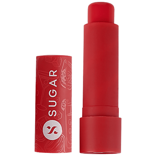 Sugar Cosmetics Tipsy Lips Moisturising Balm - For Smooth & Plump Lips, Relieves Dryness, Promotes Cell Repair, 4.5 g 02 Cosmopolitan 