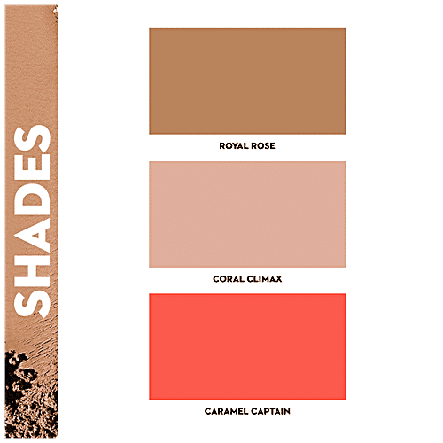 Sugar Cosmetics Contour De Force Face Palette - Flawless Perfection, For Medium To Deeper Complexions, 12.5 g 03 Fierce Feat 