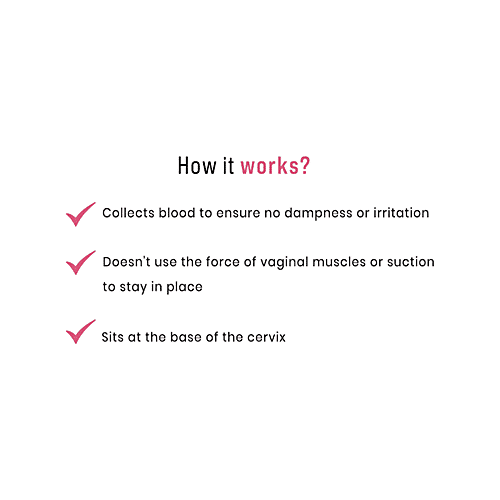 SIRONA FDA Approved Reusable Menstrual Cup Disc (Large Size) for Women | Upto 8 hours Protection, 1 pc Box 