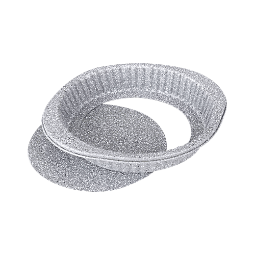 Femora Carbon Steel Baking Pan - Round, Non-Stick, Oven Safe,For Cakes, Bread,Meatloaf, Black, 1 pc  