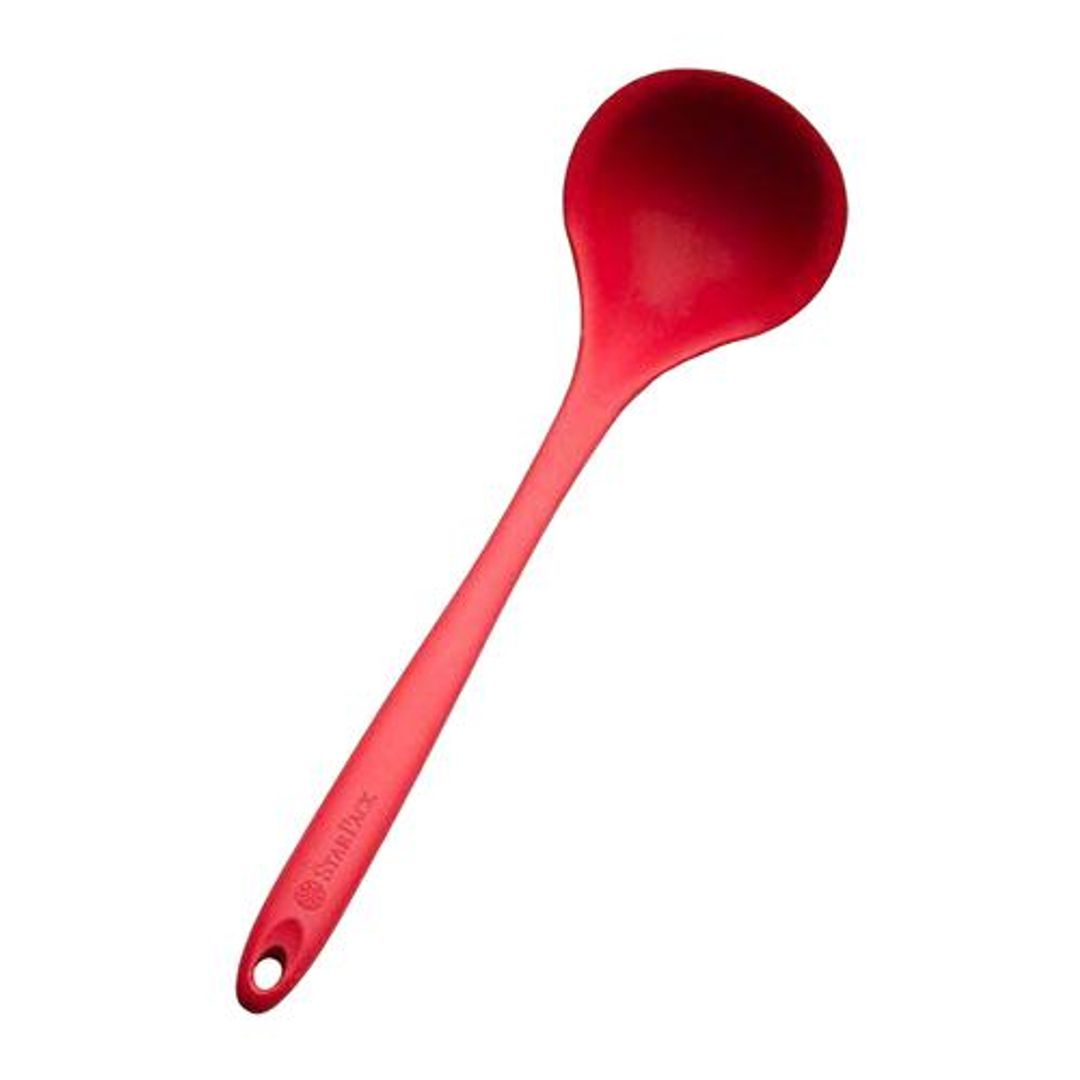 Femora Premium Virgin Silicone Ladle - Kitchen Tool For Handling Hot/Cold Food, Baking, Mixing Use, 1 pc 