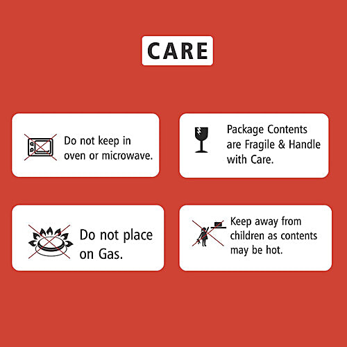 Femora Stainless Steel Curry Bowls - Large Size, Double Wall Insulated Server, Silver, 1.5 L (1 pc) 