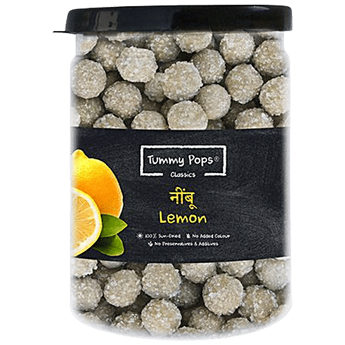 Tummy Pops Mouth Freshener/ Mukhwas - Classic Nimbu, After Meal Digestive, 90 g  