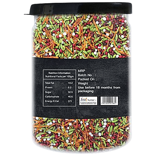 Tummy Pops Mouth Freshener/ Mukhwas - Nukkad Kesar Saunf Mix, Aromatic, After Meal Digestive, 90 g  