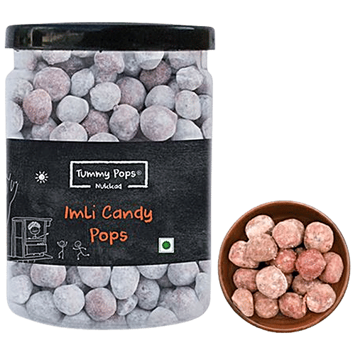 Tummy Pops Mouth Freshener/ Mukhwas - Nukkad Imli Candy Pops,After Meal Digestive, 90 g  