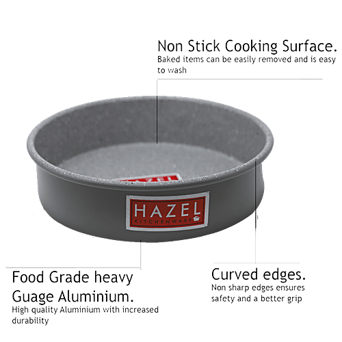 Buy HAZEL Cake Mould Heavy Gauge, Round Shaped, Baking Tin For