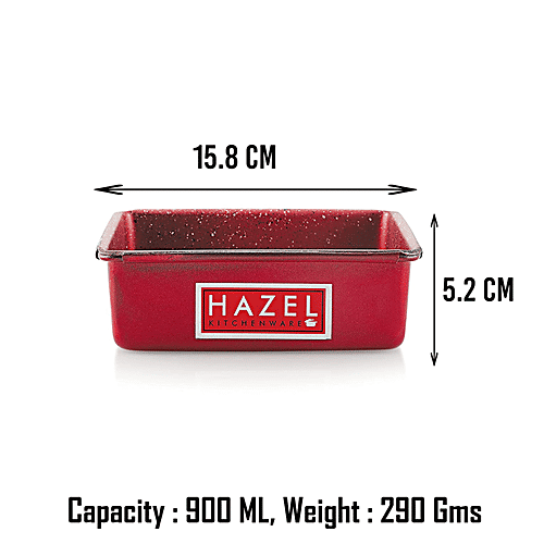 Buy HAZEL Cake Mould Heavy Gauge, Square Shaped, Baking Tin For