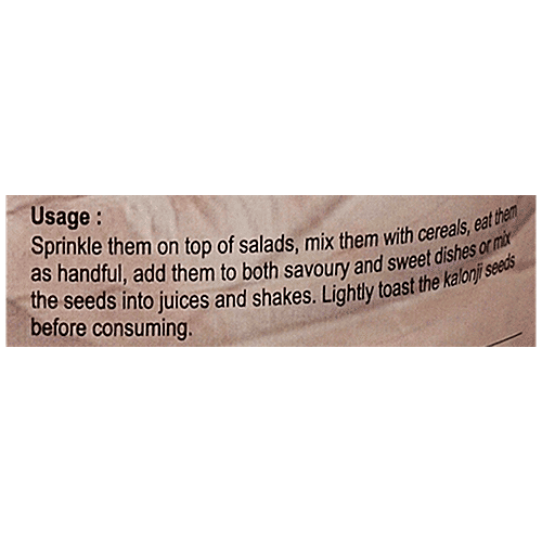 Nutriwish Kalonji Seeds - Rich In Health Benefits, 1 kg  