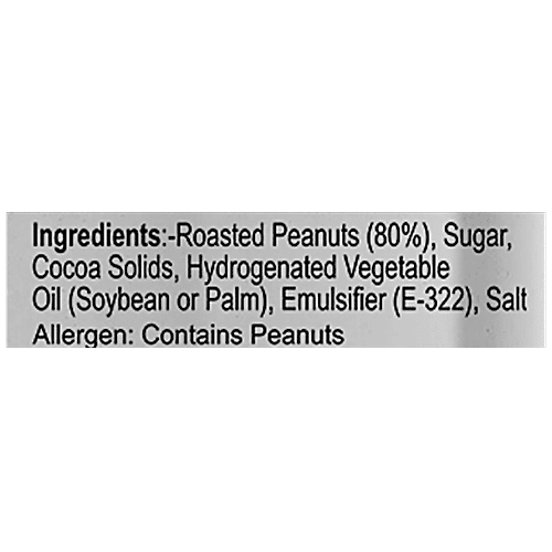 Delight Nuts Chocolate Peanut Butter - High In Protein, Creamy, Helps Manage Weight & Good For Heart, 340 g  