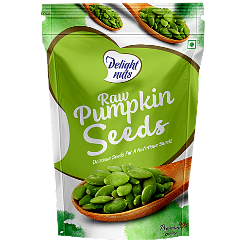 Buy Delight Nuts Raw Pumpkin Seeds Natural & Premium, Rich In Fibre