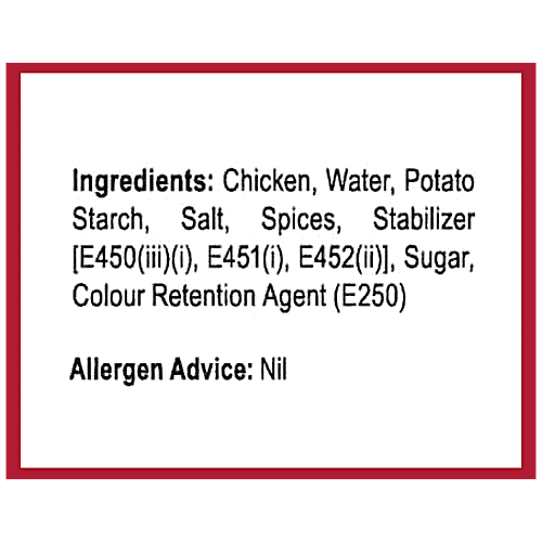 Kelly's Chicken Luncheon Meat - Vitamin, Protein Rich, Gluten Free, 340 g  Vitamin Rich
 Protein Rich
 Gluten Free