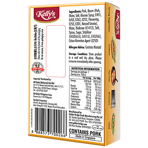 Buy KELLY'S Bacon Bits Luncheon Ham Protein Rich, Gluten Free Online
