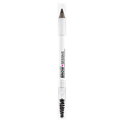 Wet N Wild Brow Sessive Shaping Pencil With Built-In Spoolie Brush - Helps To Fill, Define, 0.56 g Medium Brown