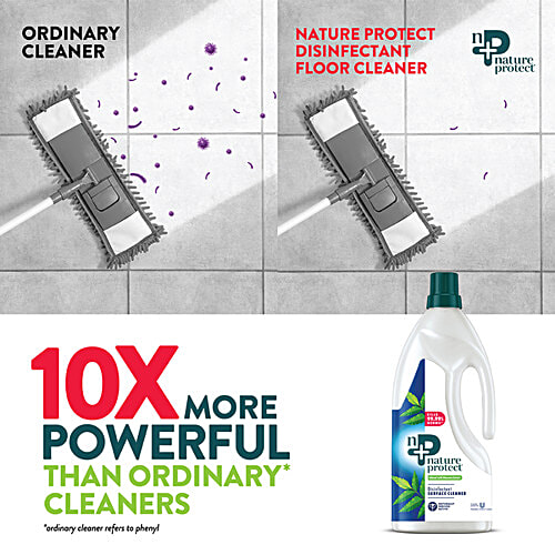 Buy Nature Protect Disinfectant Floor Cleaner Neem, For Floor