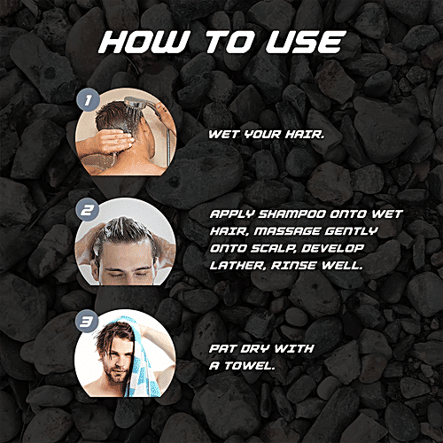 Biker's Helmet Damage Repair 2-In-1 Shampoo + Conditioner - Anti-Hairfall, Reduces Itching & Odour, For Men, 180 ml