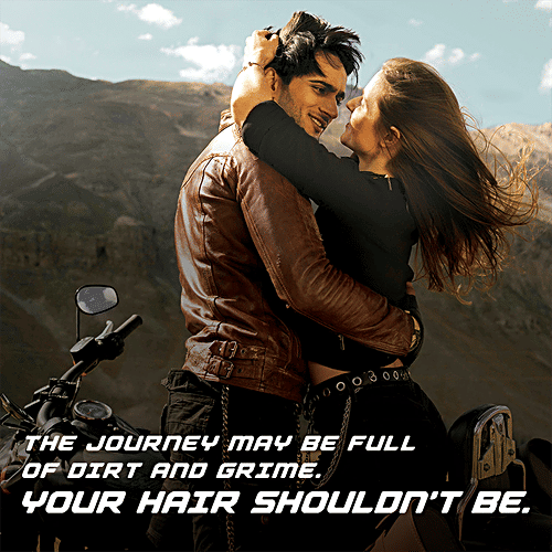 Biker's Helmet Damage Repair 2-In-1 Shampoo + Conditioner - Anti-Hairfall, Reduces Itching & Odour, For Men, 180 ml