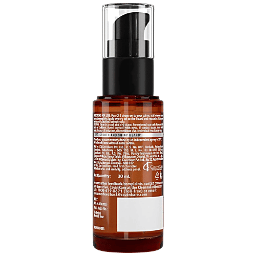 Biker's All New Beard Styling Oil - Shiny Look, With Argan Oil & Vitamin E, For Soft, Smooth & Shiny Looking Beard, 30 ml  