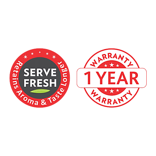 Borosil Stainless Steel Curry Server - Double-Walled, Insulated, For Gravies & Dals, Silver, 500 ml (1 pc) 