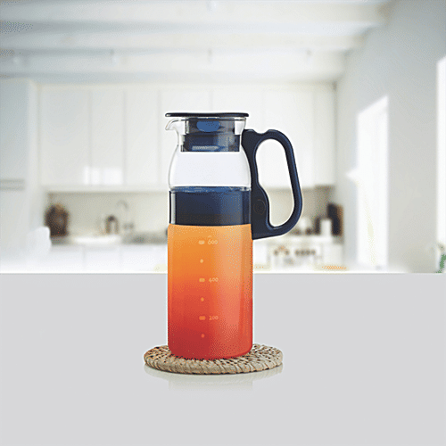 Buy Borosil Glass Jug With Plastic Handle Clear Online at Best Price