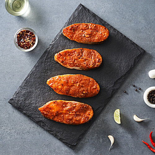 fresho! Peri Peri Basa Fish Steak, Marinated, 200 g (2-3 pcs) 