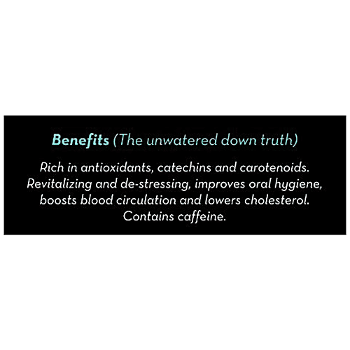 Beyondarie Wild Green Tea With Tulsi & Mint - Helps In De-Stressing, Antioxidant Rich, 2.5 g (15 Tea Bags x 2.5 g Each) 