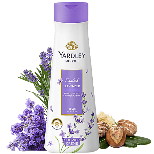 Buy Yardley London Moisturising Shower Crème English Lavender, For