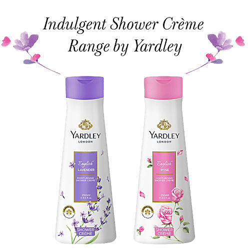 Buy Yardley London Moisturising Shower Crème English Lavender, For