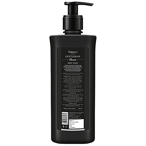 Buy Yardley London Gentleman Classic Face & Body Wash With Activated