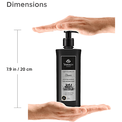 Buy Yardley London Gentleman Classic Face & Body Wash With Activated