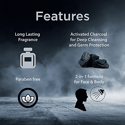 Buy Yardley London Gentleman Classic Face & Body Wash With Activated