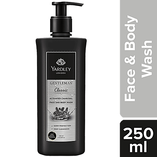 Buy Yardley London Gentleman Classic Face & Body Wash With Activated