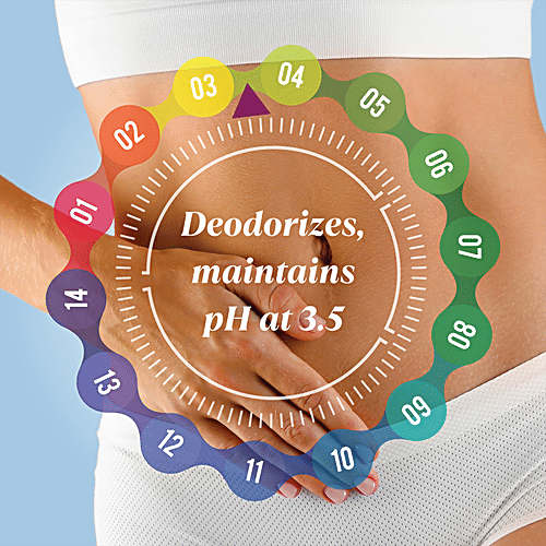 EveCare Refreshing Intimate Wash For Women - Cleansing & Deodorizing, Prevents Odour, 90 ml  