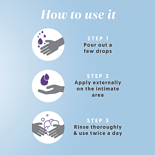 EveCare Refreshing Intimate Wash For Women - Cleansing & Deodorizing, Prevents Odour, 90 ml  